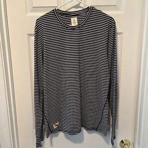 Mens Tracksmith Horizon l/s shirt